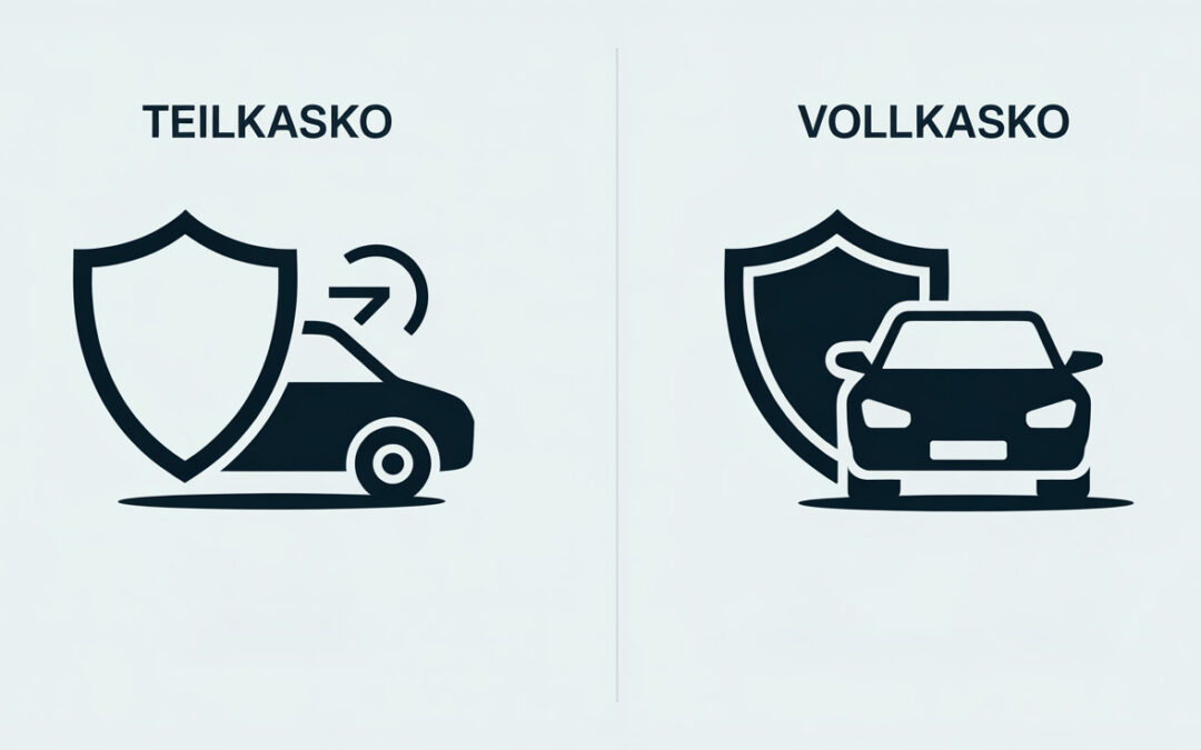 Teilkasko oder Vollkasko: Der richtige Schutz für Ihr Auto?
