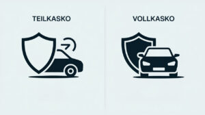 Teilkasko vs Vollkasko