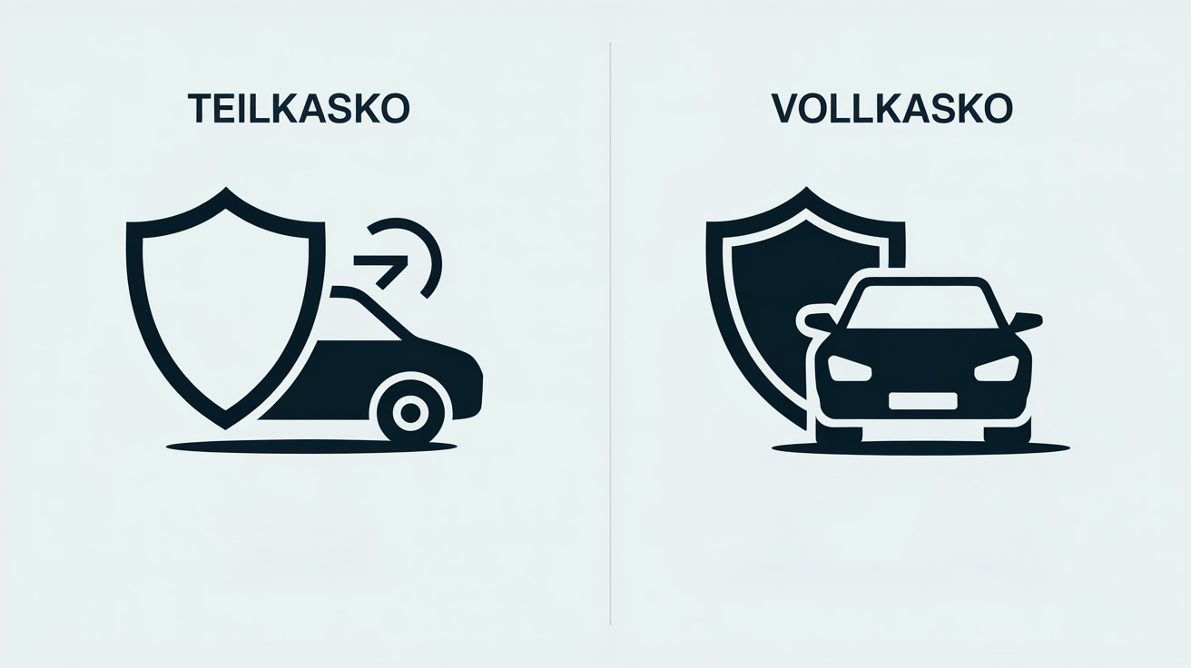 Teilkasko vs Vollkasko Teilkasko vs Vollkasko